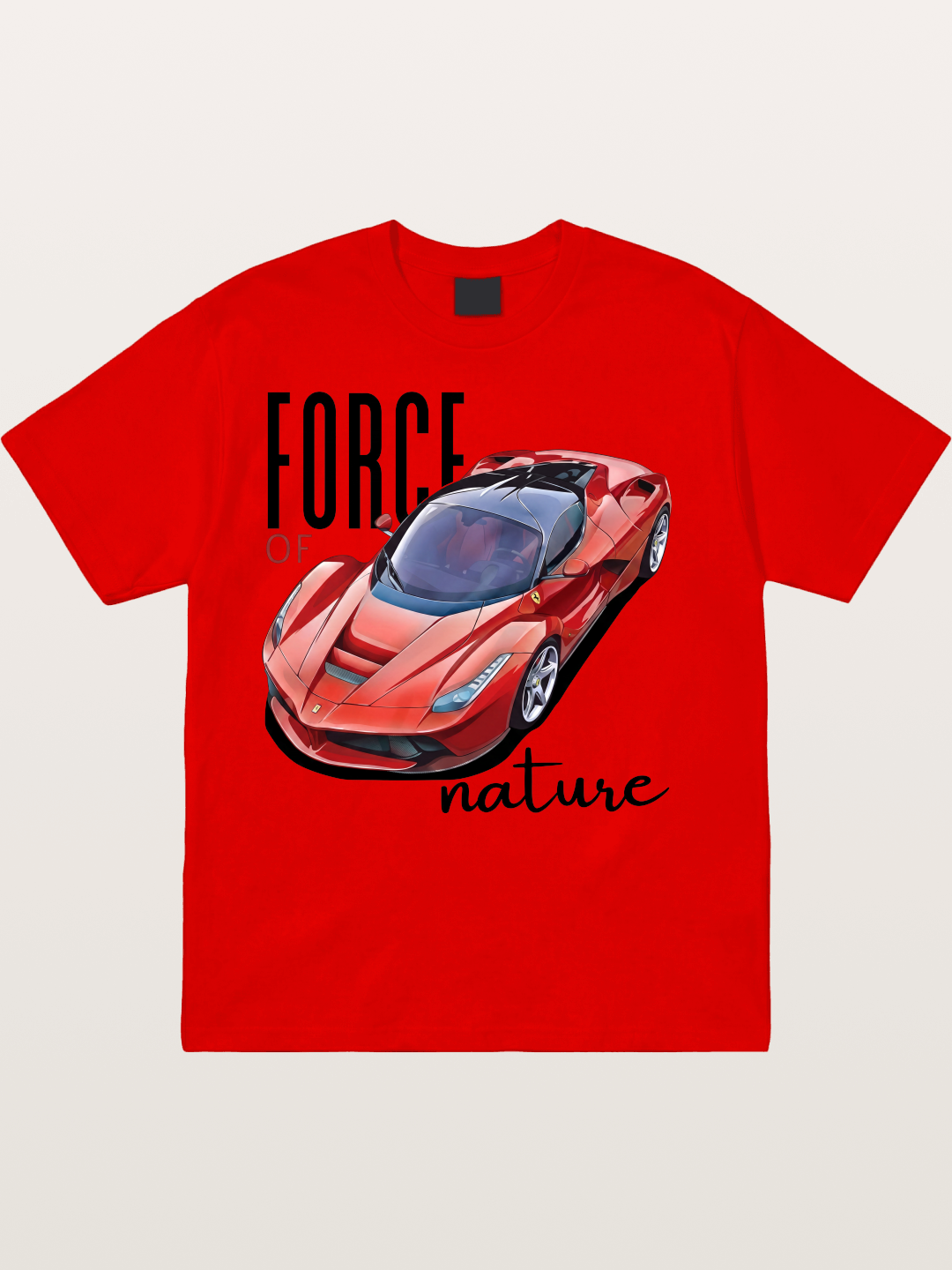 Ferrari LaFerrari Force Of Nature Cotton T-shirt