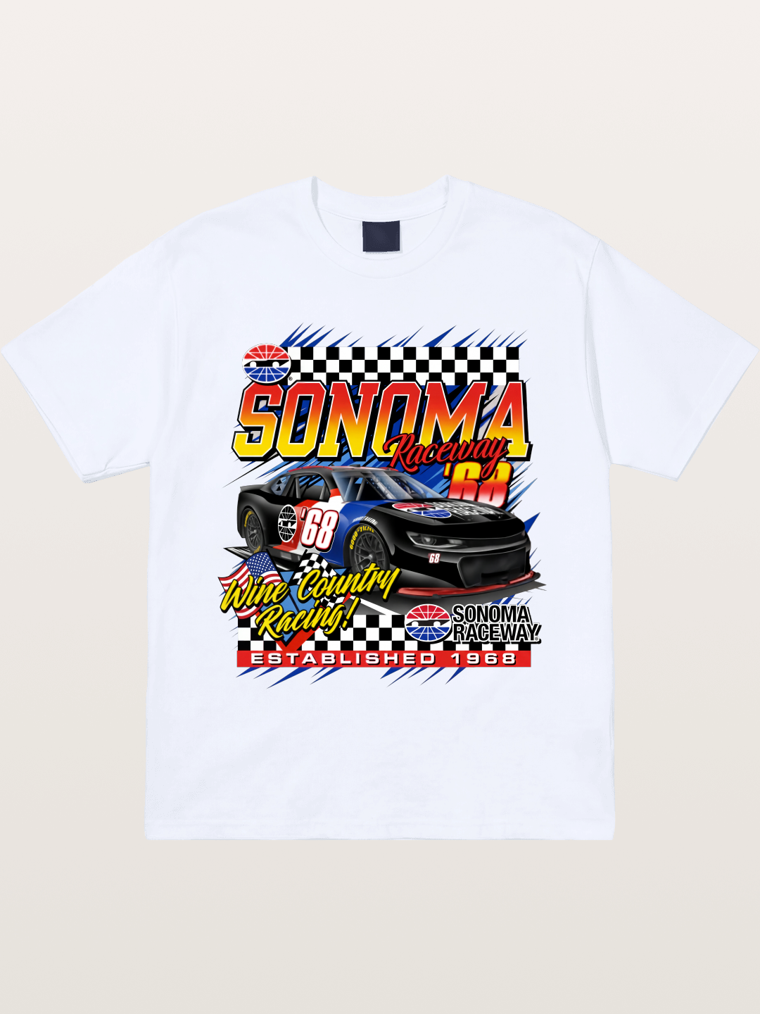 Sonoma NASCAR Wine Country Racing Gildan T-shirt