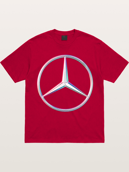 Mercedes Holographic Logo Gildan T-shirt