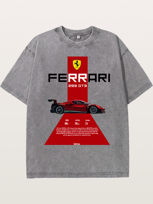 296 GT3  Washed T-shirt