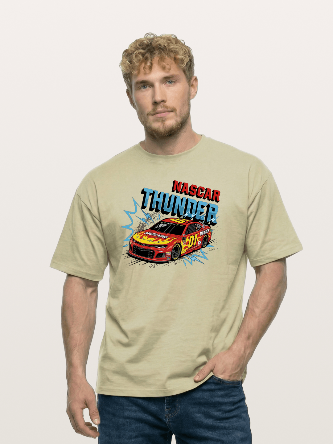 Thunder Speed Cotton T-shirt
