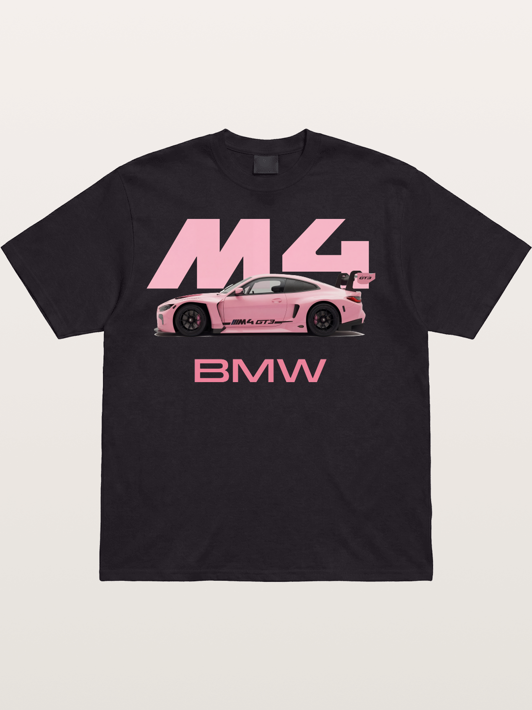M4 Pink Cotton T-shirt
