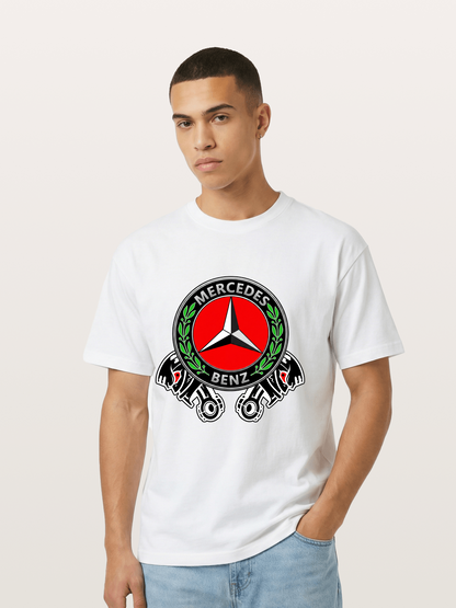 Mercedes-Benz Piston Logo Art Gildan T-shirt
