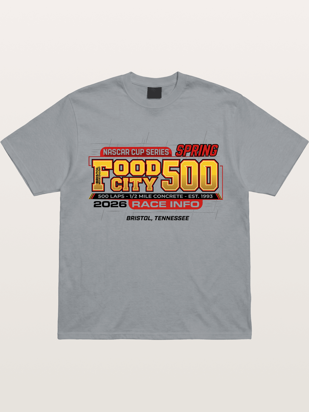 2026 Spring Food City 500 Gildan T-shirt