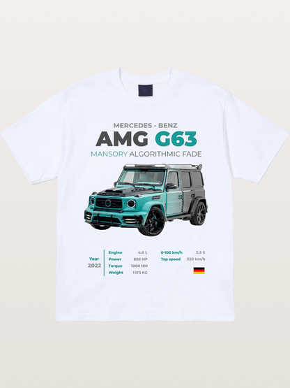 Mansory AMG G63 Fade Art Gildan T-shirt