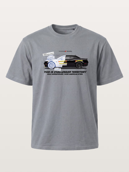 Blueprint Hellcat Spec Poster Gildan T-shirt