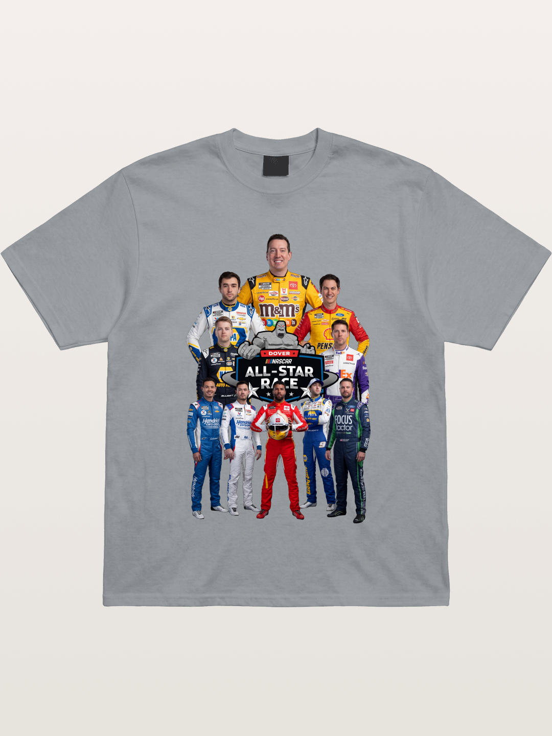 2026 NASCAR All-Star Drivers Team Photo Gildan T-shirt