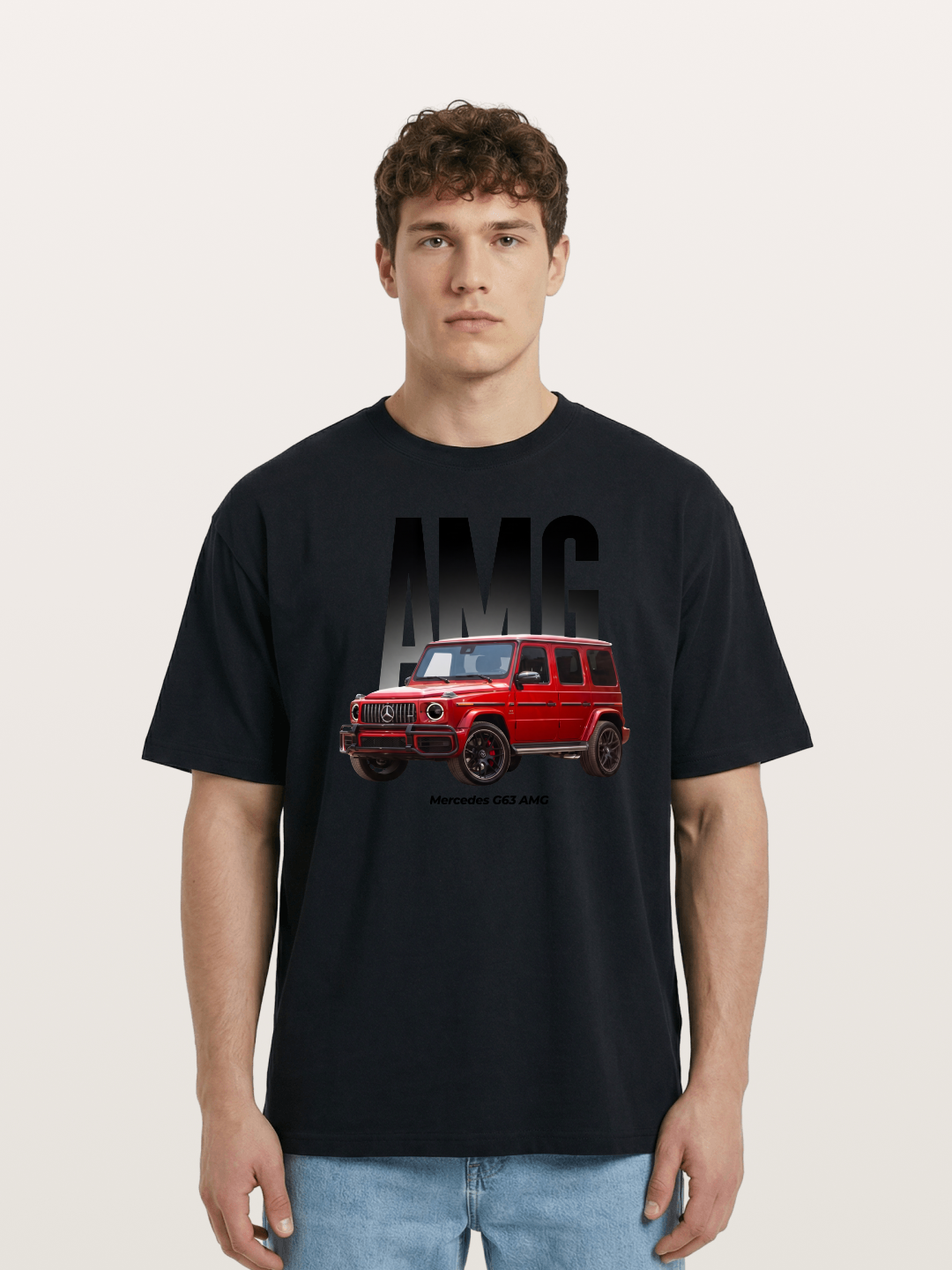 Red G63 Beast Cotton T-shirt