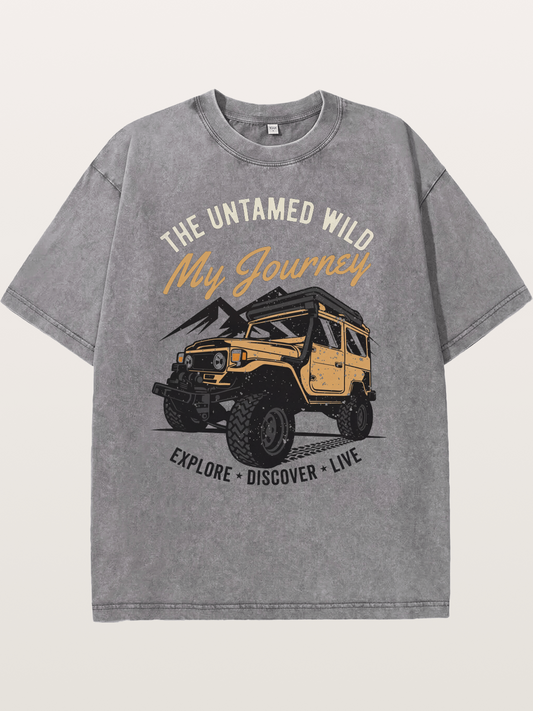 Untamed Wild Washed T-shirt