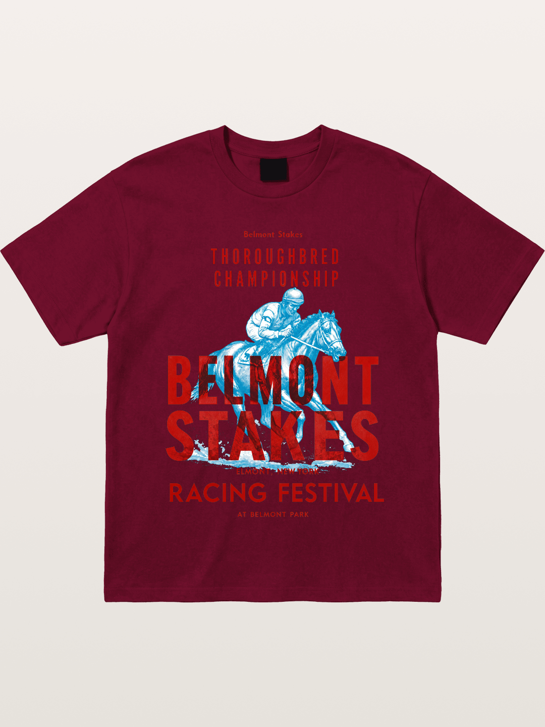 Belmont Stakes Racing Festival Art Gildan T-shirt