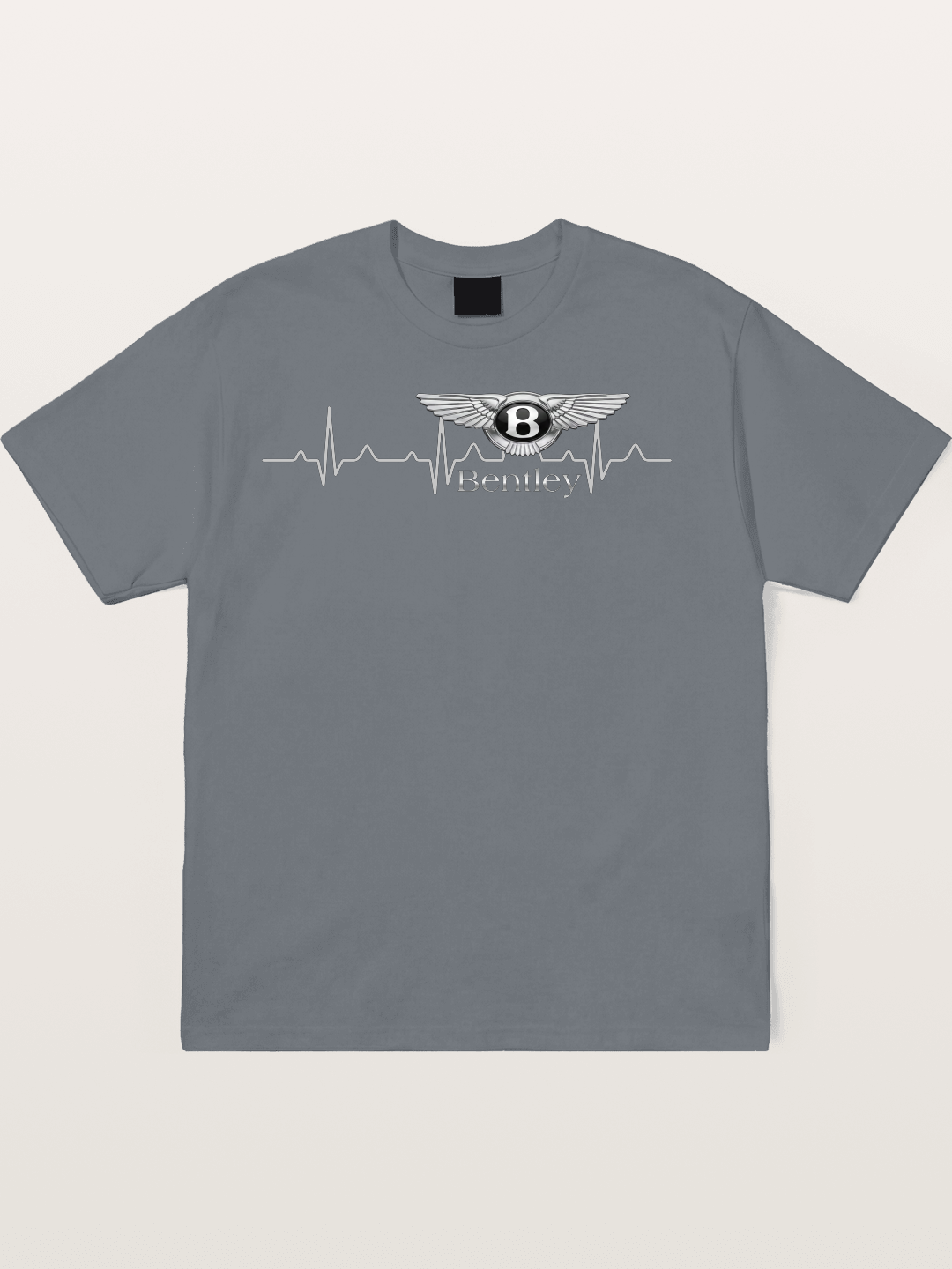 Bentley Heartbeat Crest Cotton T-shirt