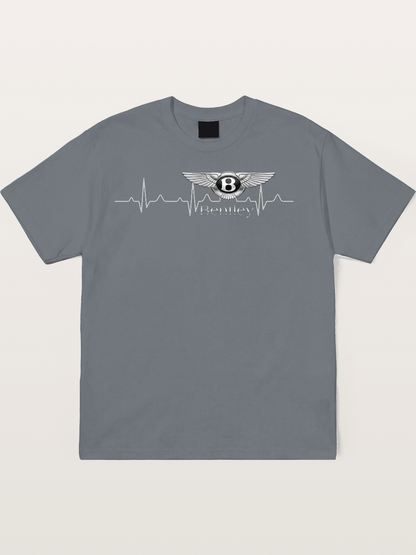 Bentley Heartbeat Crest Cotton T-shirt