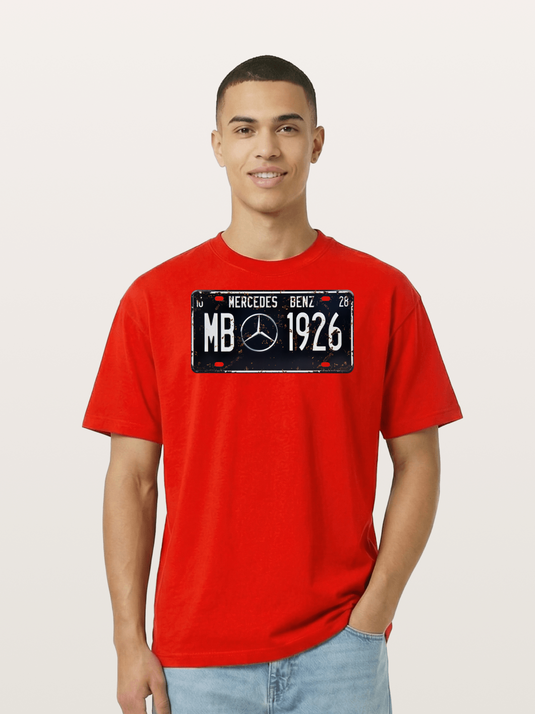 Commemorative license plate Cotton T-shirt