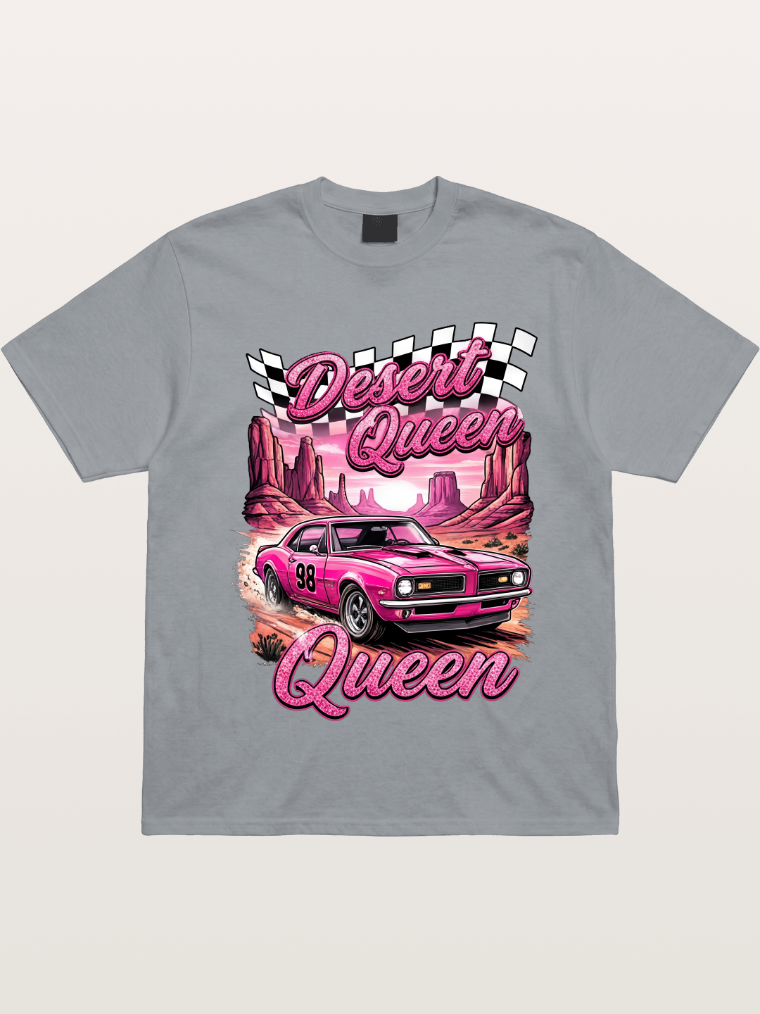 Desert Queen Racer Gildan T-shirt