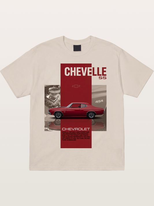 Red Coupe Cotton T-shirt