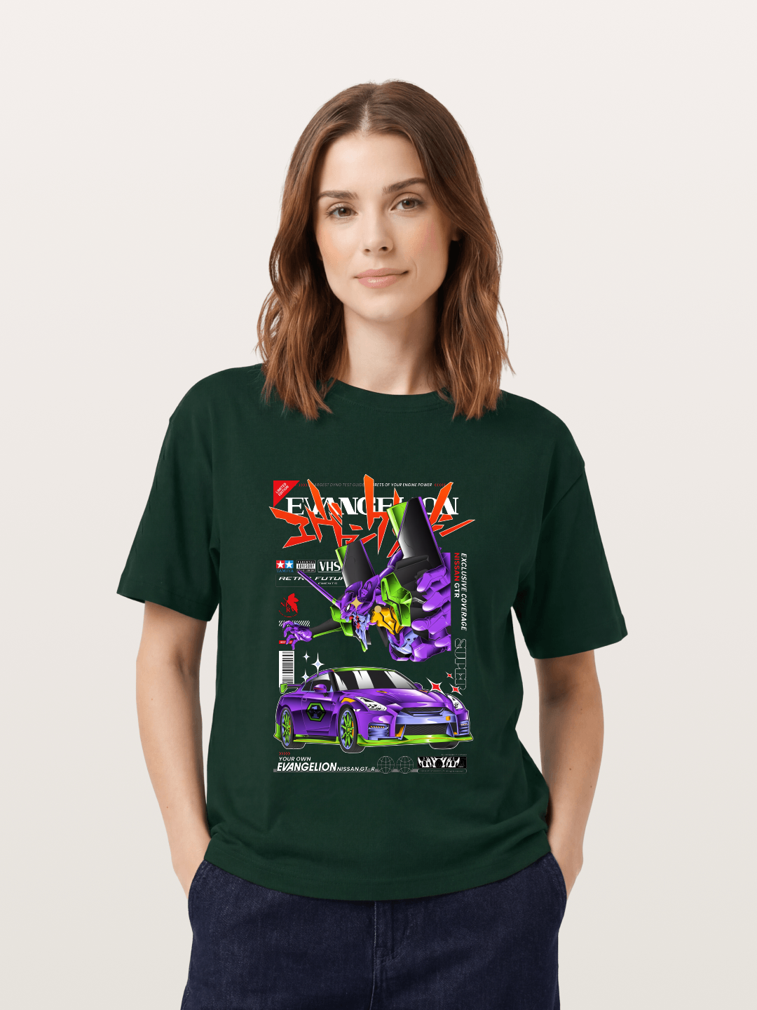 Eva x GTR Purple Legend Gildan T-shirt