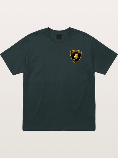 Lamborghini Golden Bull Shield Gildan T-shirt