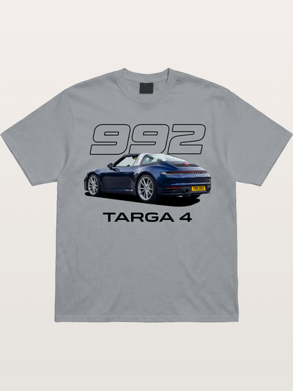 Porsche 992 Targa 4 Poster Gildan T-shirt
