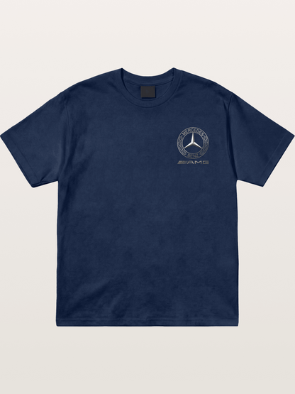 Mercedes AMG Laureled Roundel Cotton T-shirt