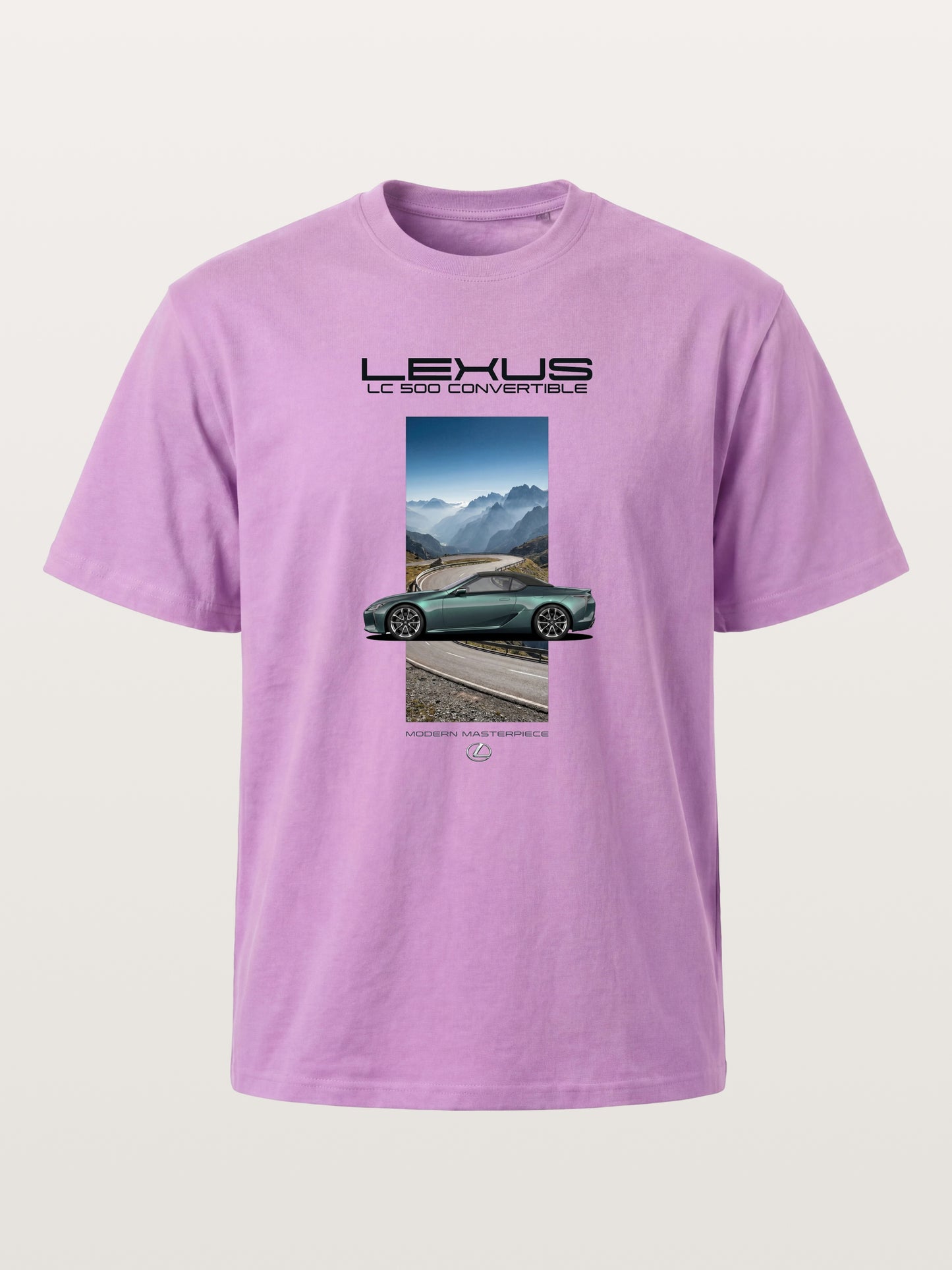 Lexus LC500 Coastal Villa Poster Gildan T-shirt
