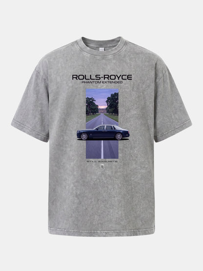 Rolls-Royce Cullinan Alpine Card Washed T-shirt