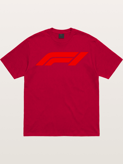 F1 Official Red Logo Gildan T-shirt