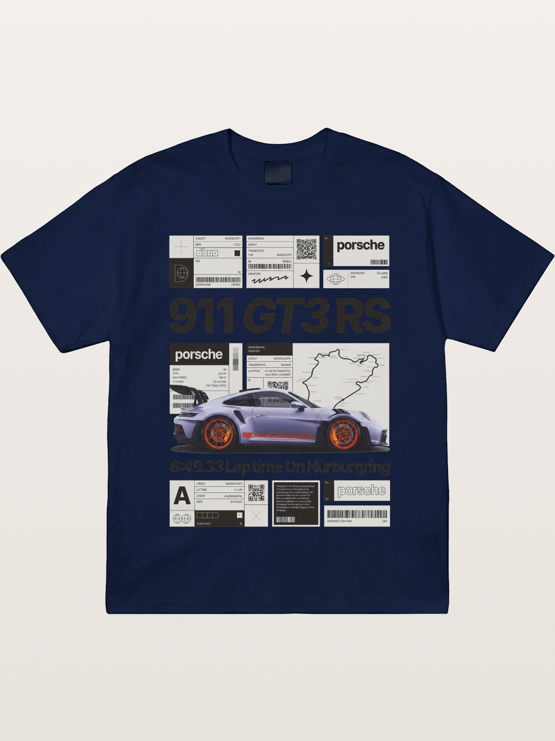 GT3 RS Poster Gildan T-shirt