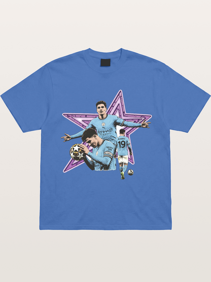 Manchester City Star Collage Gildan T-shirt