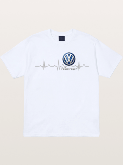 Volkswagen Heartbeat Logo Gildan T-shirt