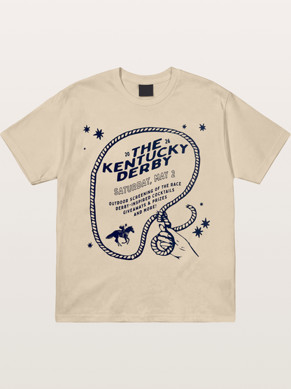 Kentucky Derby Rope Lasso Graphic Gildan T-shirt