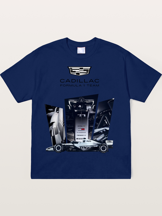 Cadillac F1 Team Racing Art Soft-Stay T-shirt