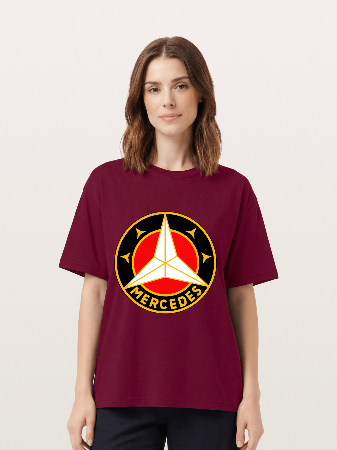 Vintage Mercedes Star Logo Gildan T-shirt