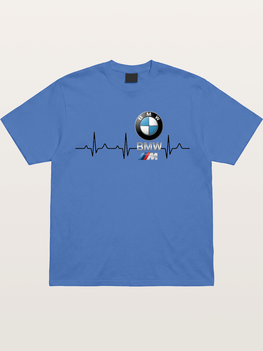 BMW Heartbeat Logo Art Gildan T-shirt