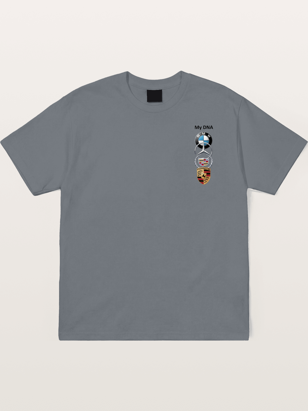 Luxury Car Logos Stack Art Cotton T-shirt