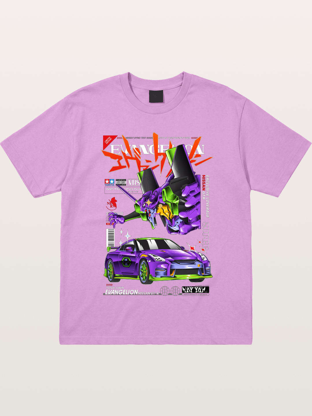 Eva x GTR Purple Legend Gildan T-shirt