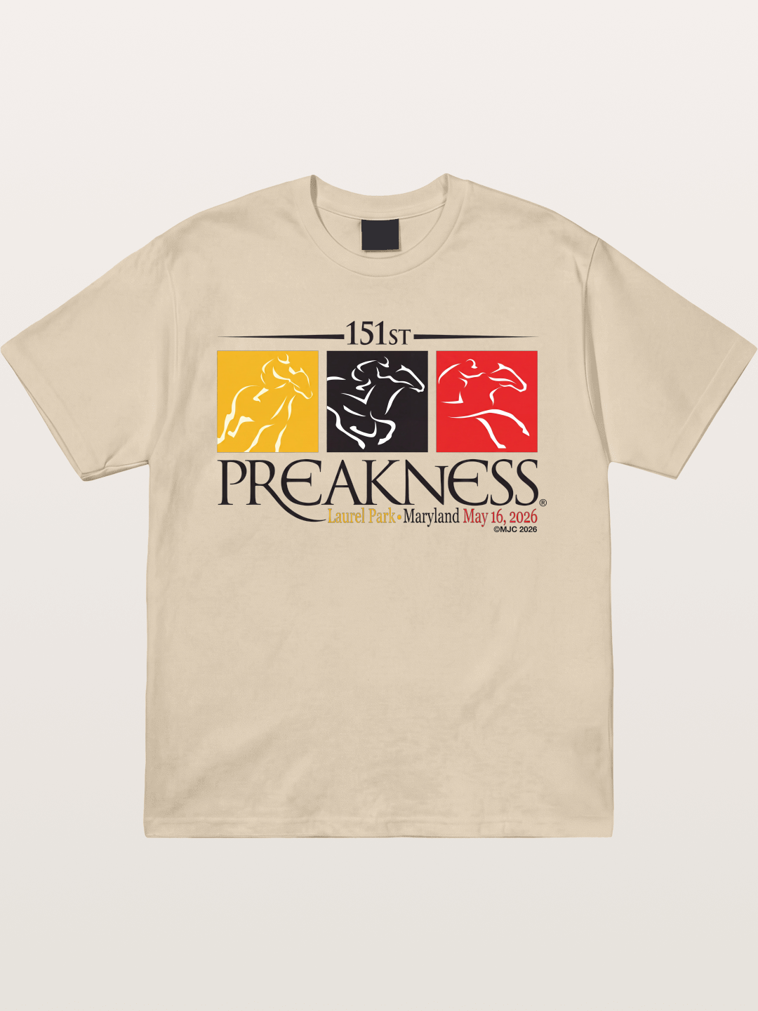 151st Preakness Race Minimal Poster Gildan T-shirt