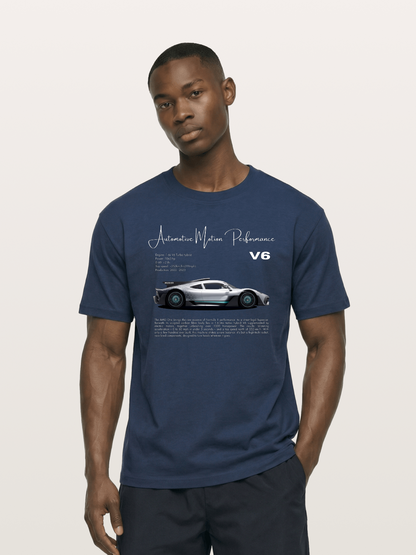 V6 Hybrid Power Cotton T-shirt