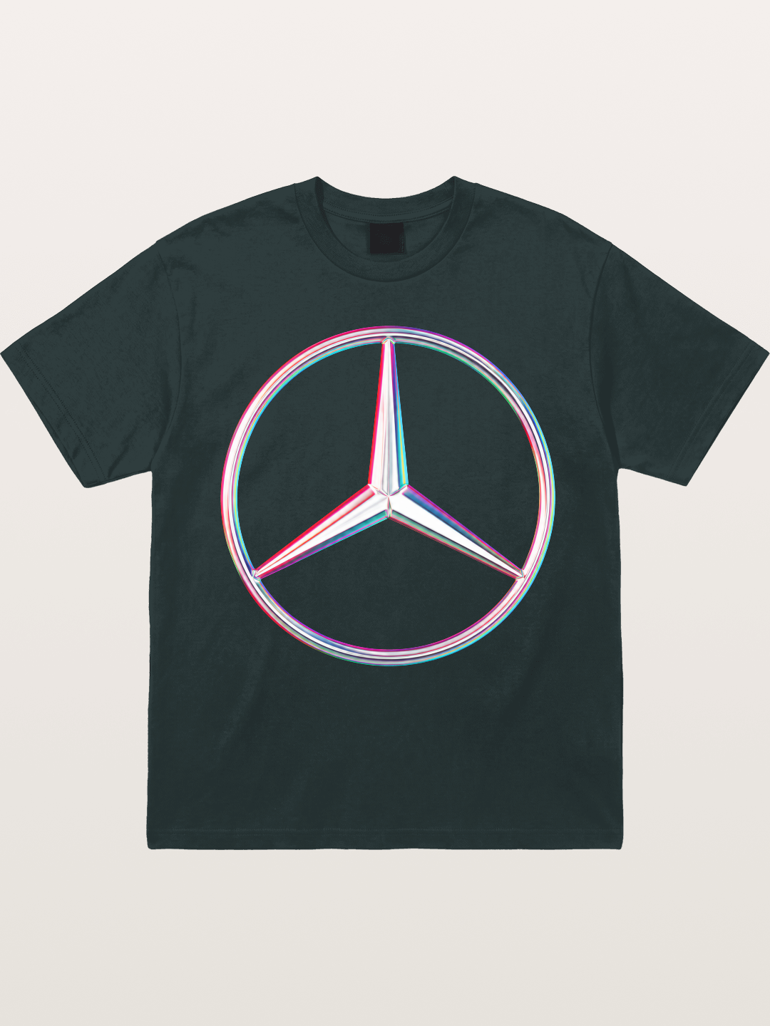 Mercedes Holographic Logo Gildan T-shirt