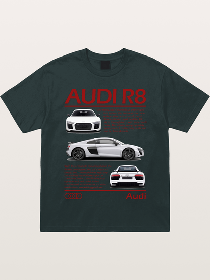 Audi R8 Multi Angle Showcase Gildan T-shirt