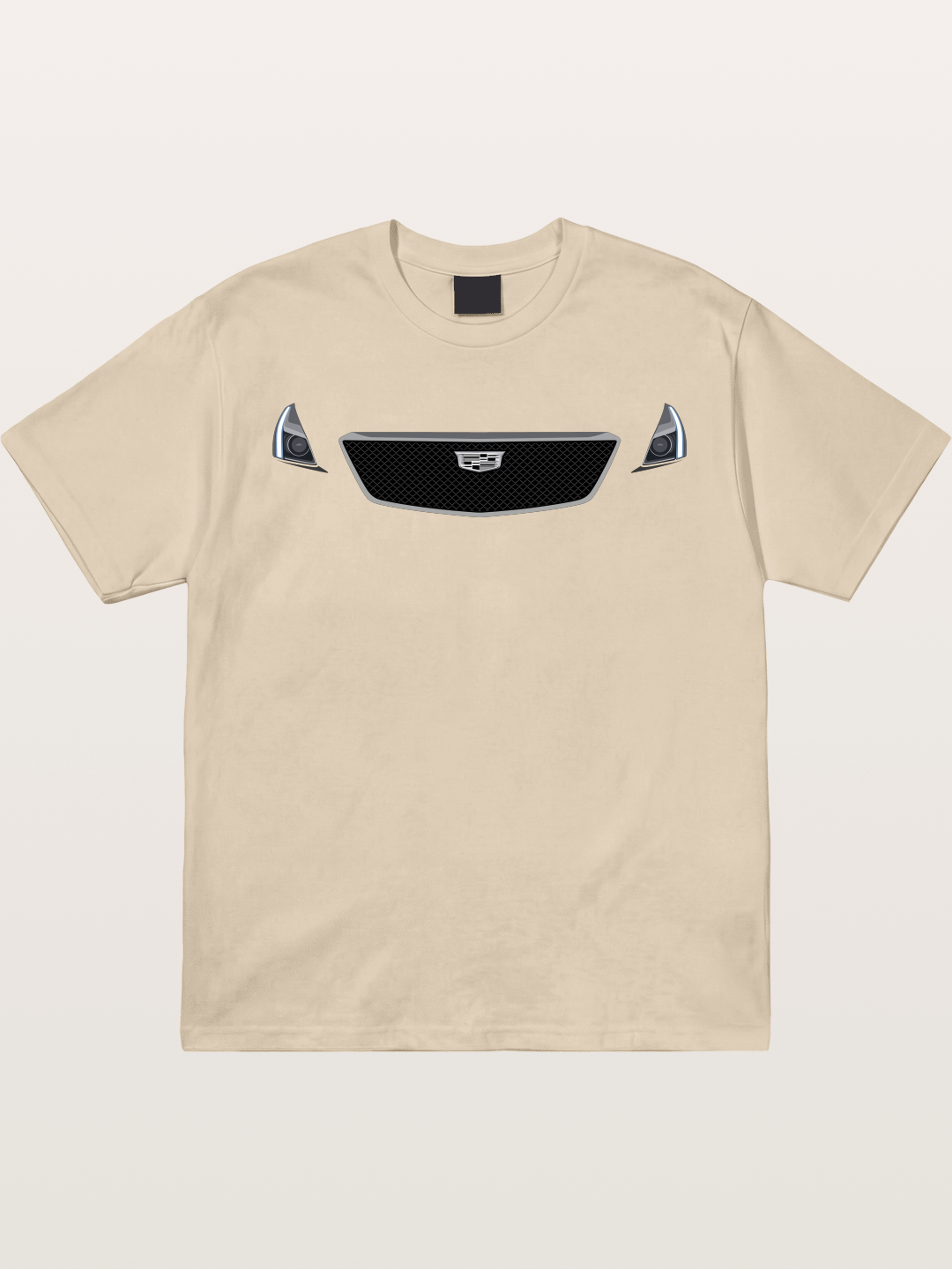 Cadillac Grille and LED Headlights Gildan T-shirt