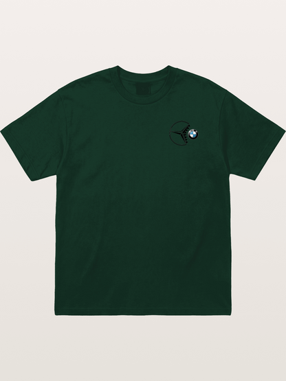 Mercedes vs BMW Logo Art Gildan T-shirt