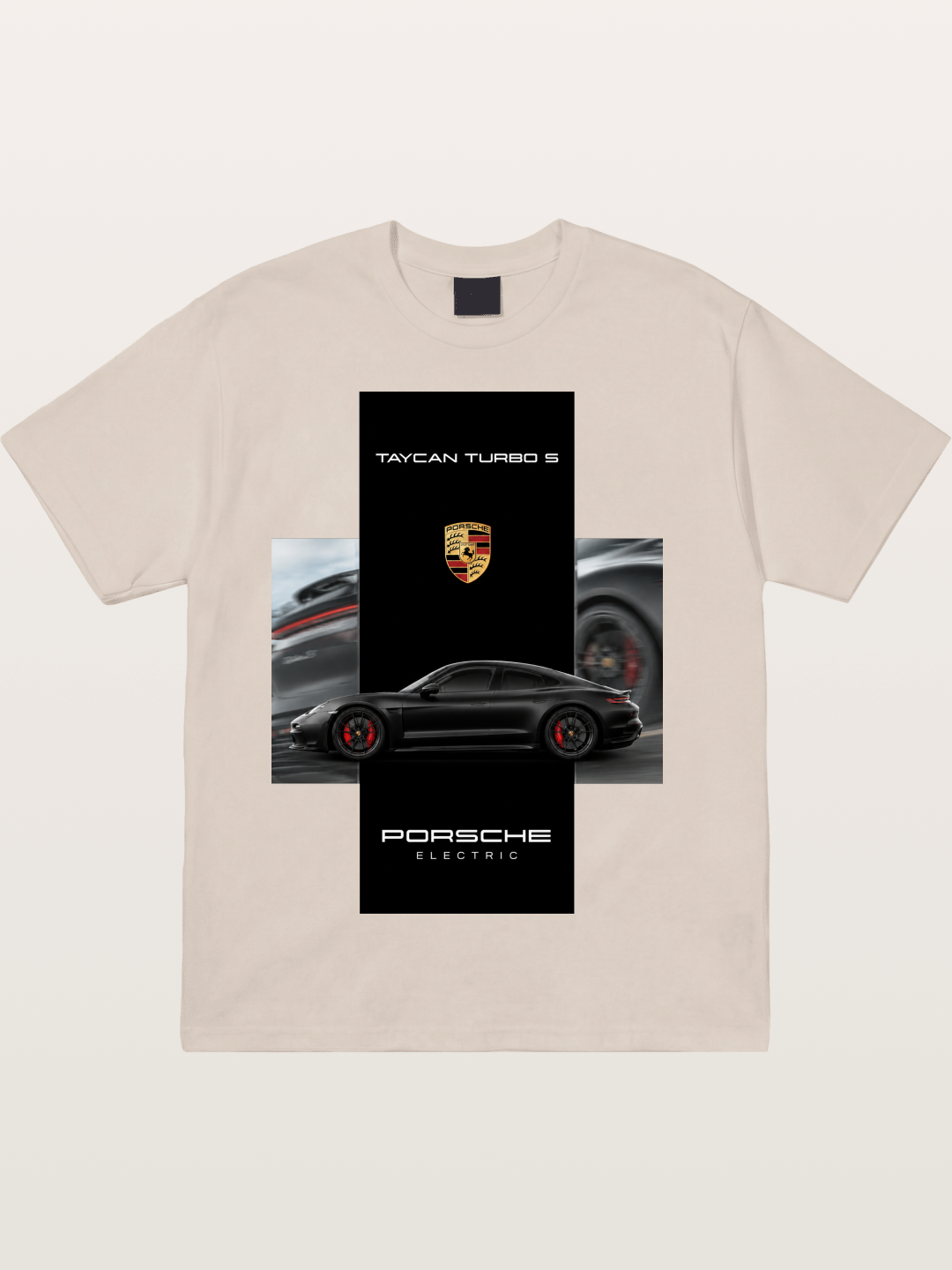 Porsche Taycan Turbo S Electric Cotton T-shirt