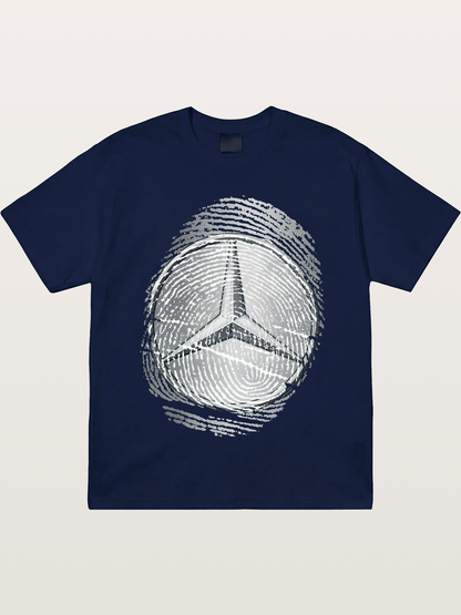 Mercedes Fingerprint Logo Gildan T-shirt