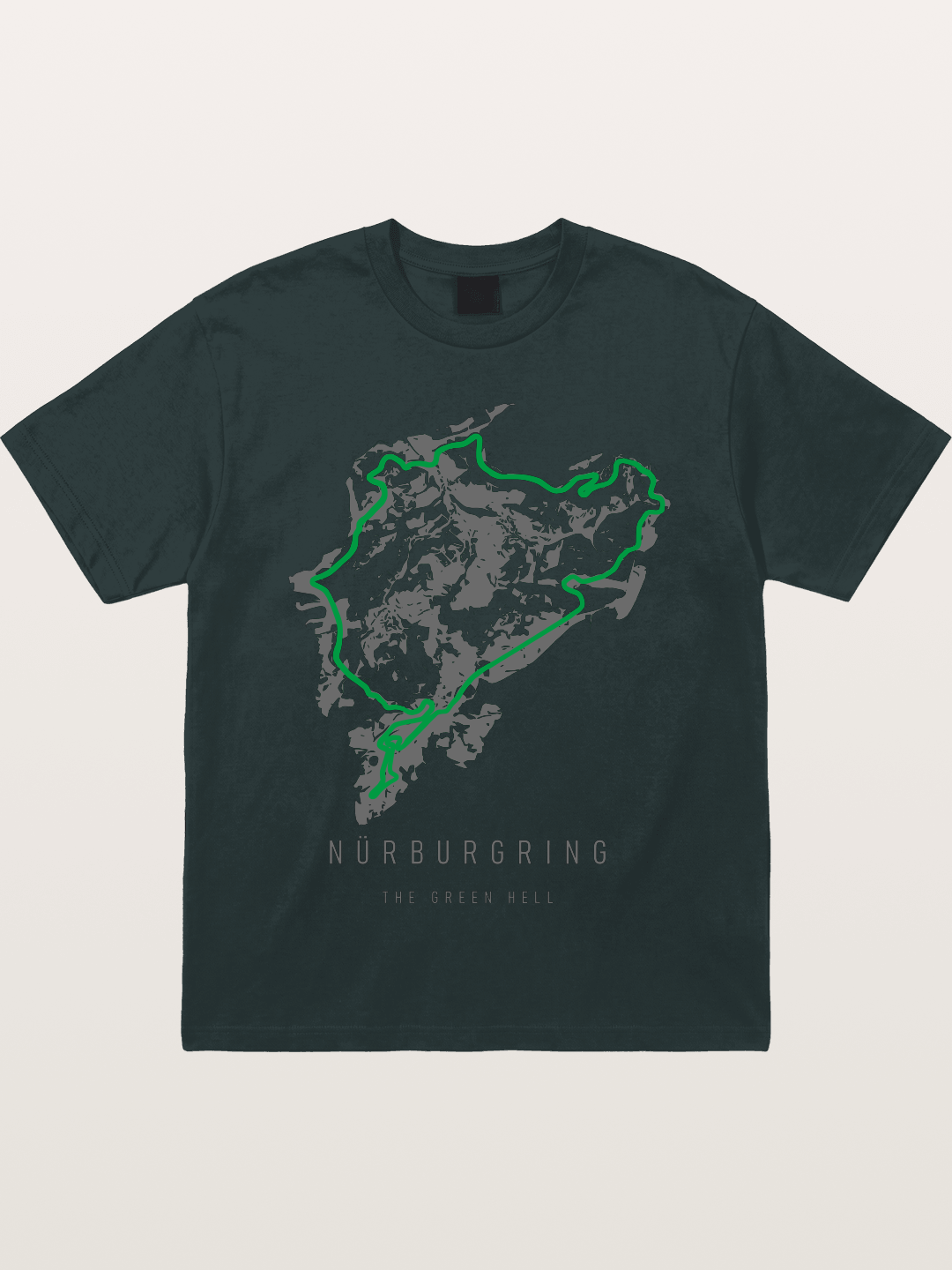 Green Hell Nu?rburgring Track Gildan T-shirt