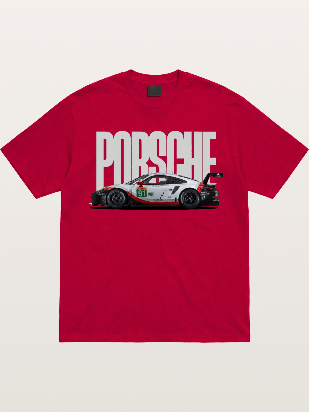 Porsche 911 Race Livery Poster Gildan T-shirt