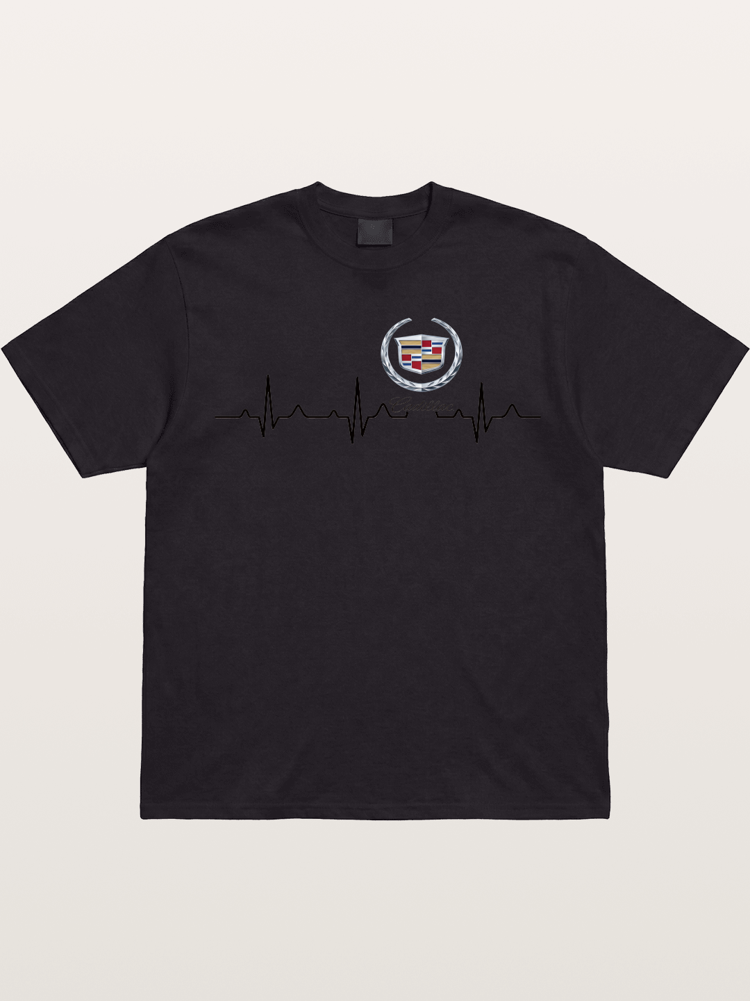 Cadillac Heartbeat Graphic Gildan T-shirt