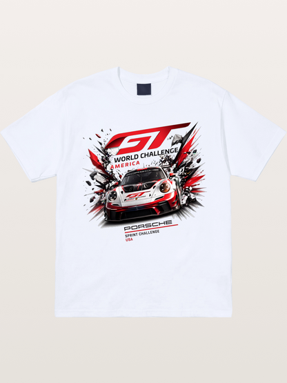 Porsche GT3 Sprint Challenge Art Gildan T-shirt