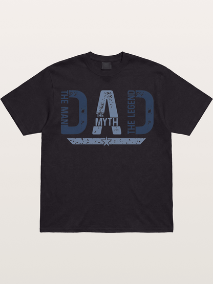 Dad The Man The Myth Legend Gildan T-shirt