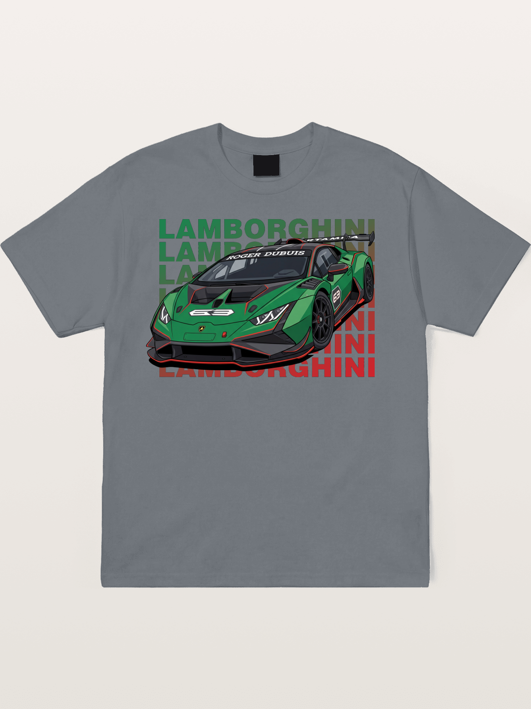 Lamborghini Huracan Green 63 Edition Cotton T-shirt
