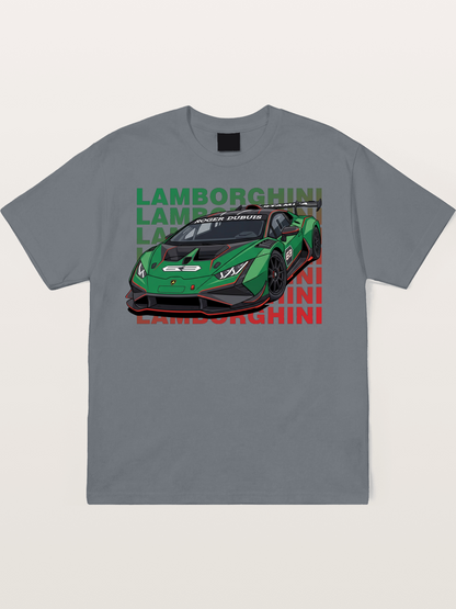 Lamborghini Huracan Green 63 Edition Cotton T-shirt